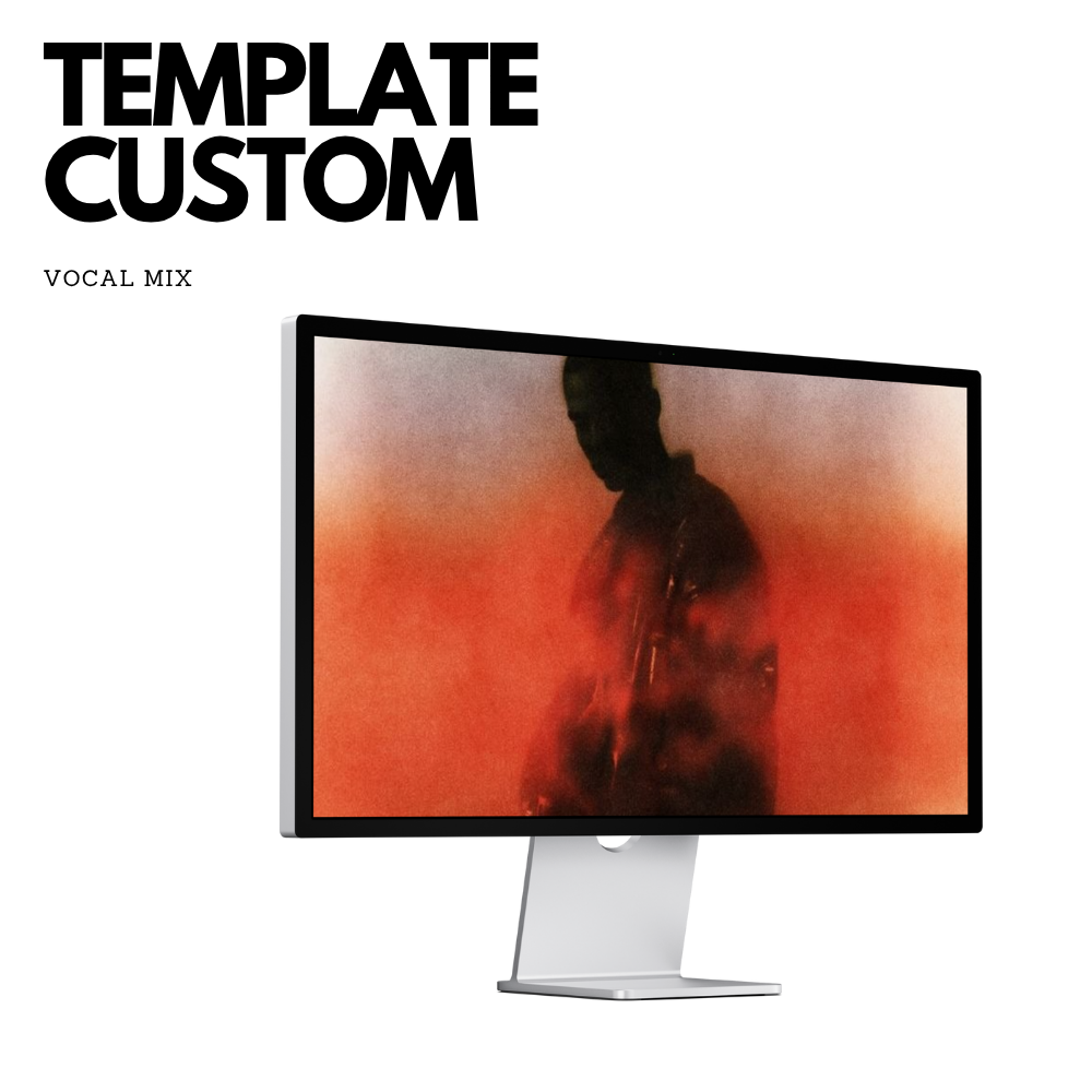 Template a Medida: Para Grabación y Mezcla Vocal